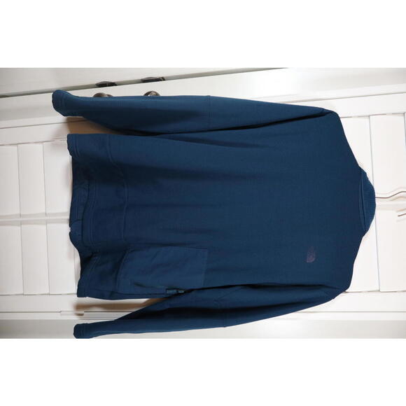 The North Face Treadway Hybrid with Futurefleece Full Zip Jacket Monterey Blue - Picture 6 of 8